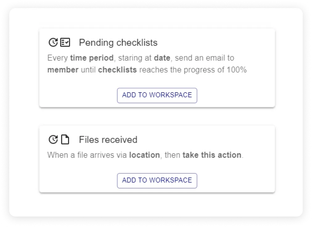 Create automations so that you can focus on what matters most
